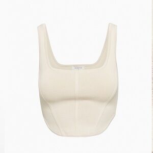 Babaton sculpt knit bustier size xs BNWT